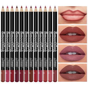 12-Piece Long-Lasting Lipstick Set