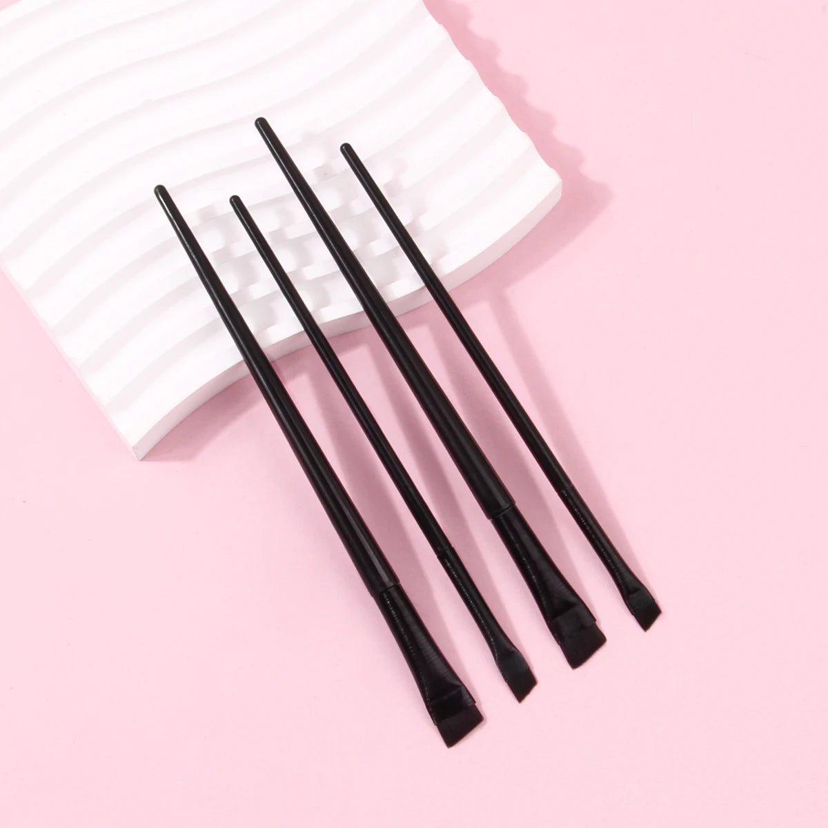 4PCS Liquid Eyeliner & Eyebrow Brush Set