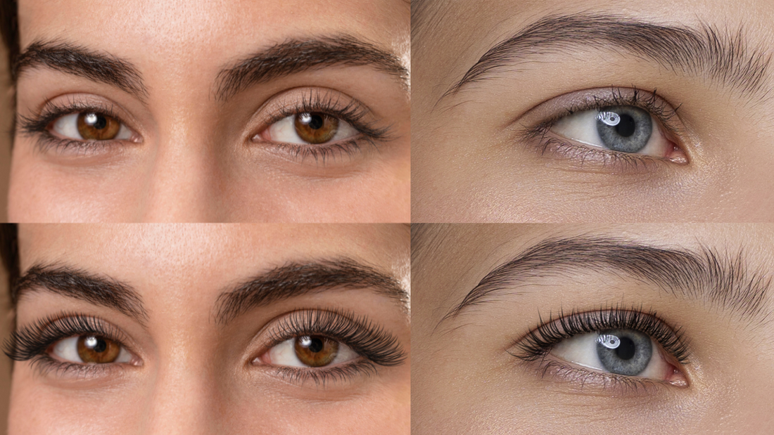 Difference Between Hybrid and Volume Lashes