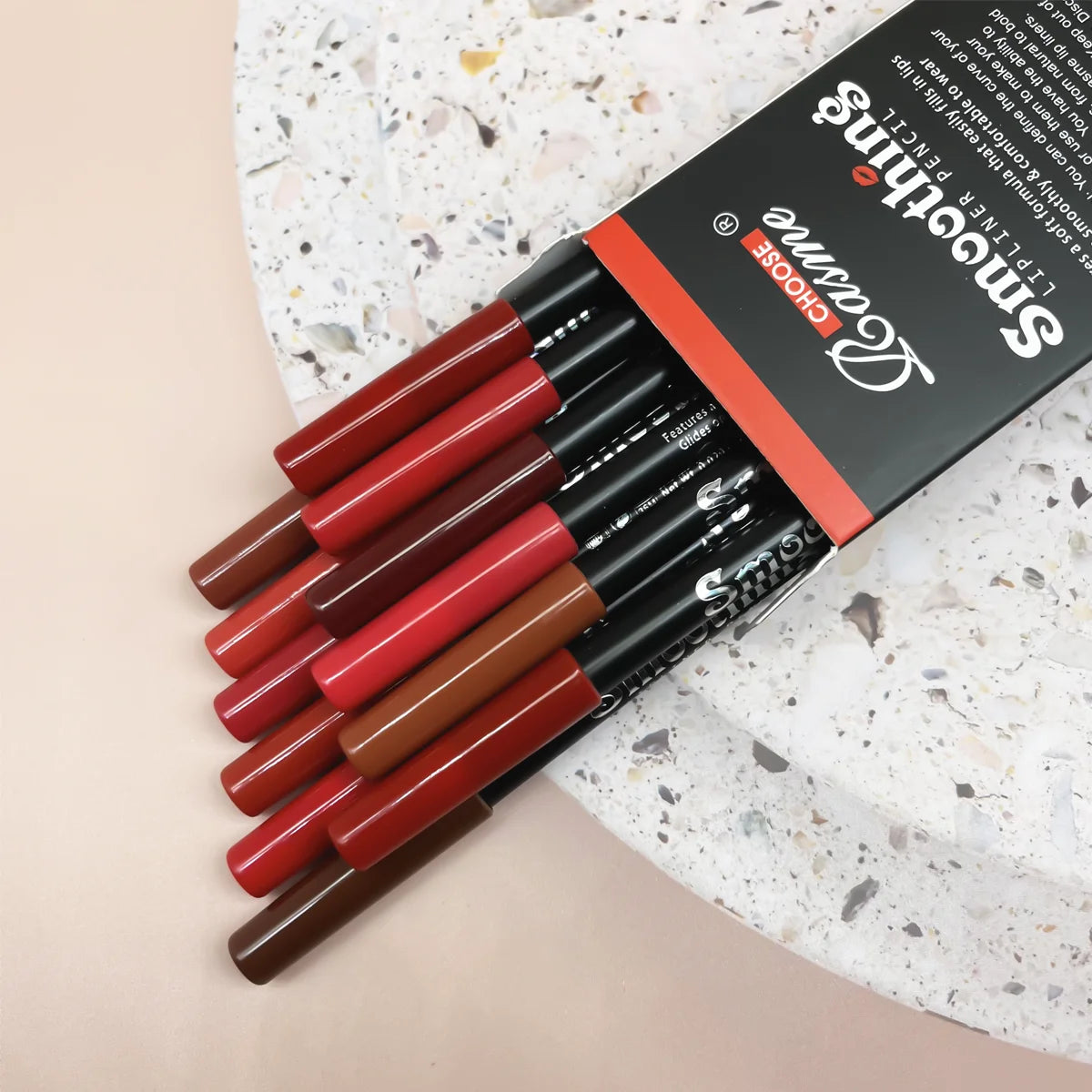 12-Piece Long-Lasting Lipstick Set