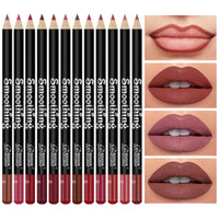 12-Piece Long-Lasting Lipstick Set