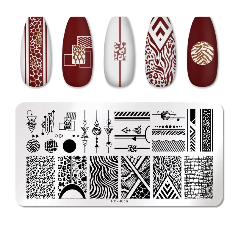 stamping plates for nail art | Shopsglam