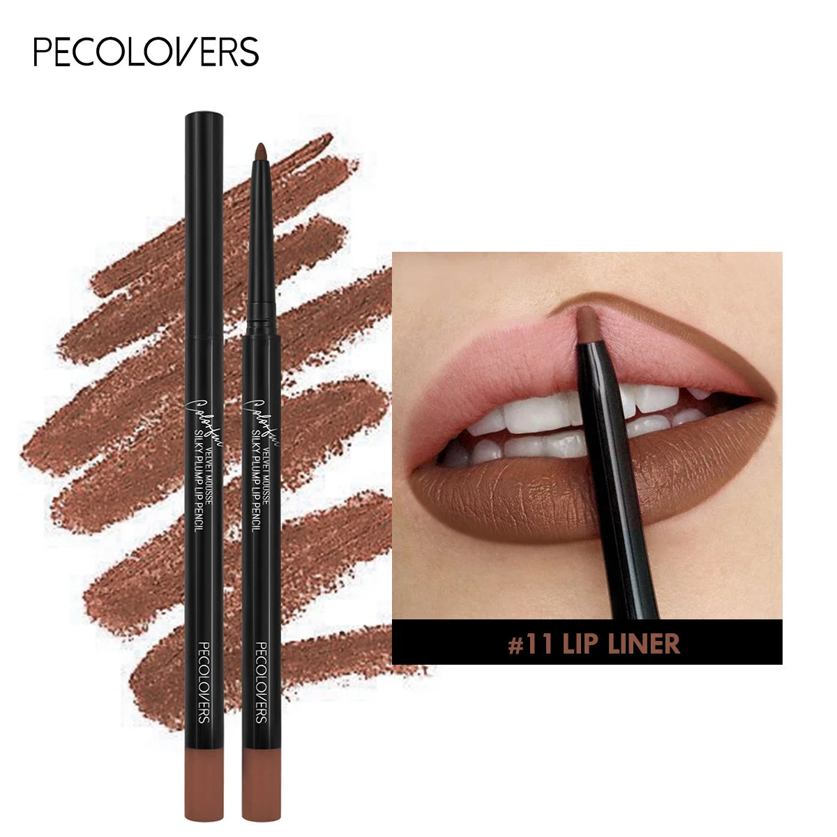 Waterproof Matte Lipliner Pencil – Long-Lasting, Non-Stick & Moisturizing Lip Contour