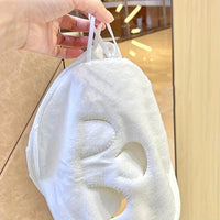 Three-Hole Face Washing Towel – Soft, Absorbent & Reusable