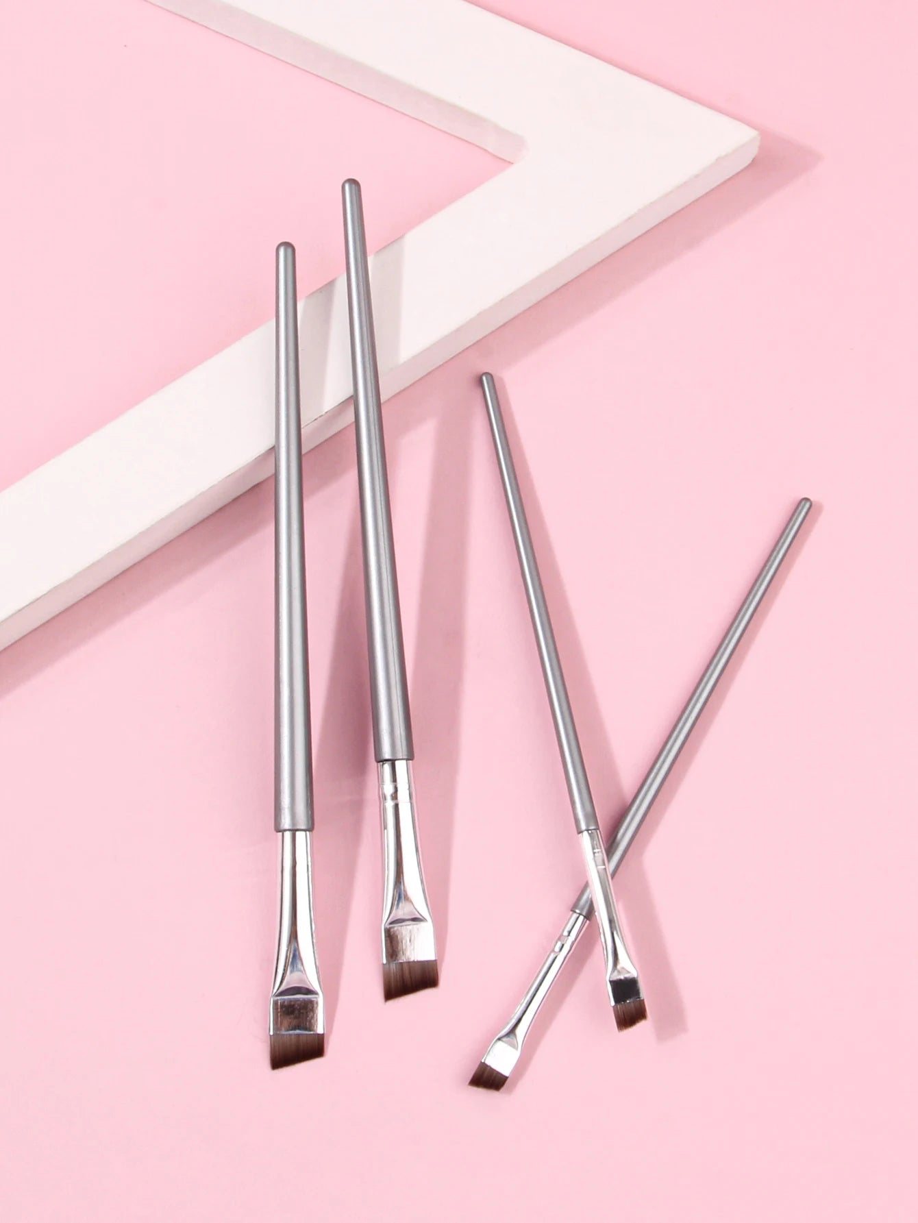 4PCS Liquid Eyeliner & Eyebrow Brush Set