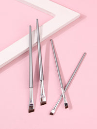 4PCS Liquid Eyeliner & Eyebrow Brush Set
