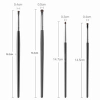 1/4Pcs Flat Eyes Makeup Brushes