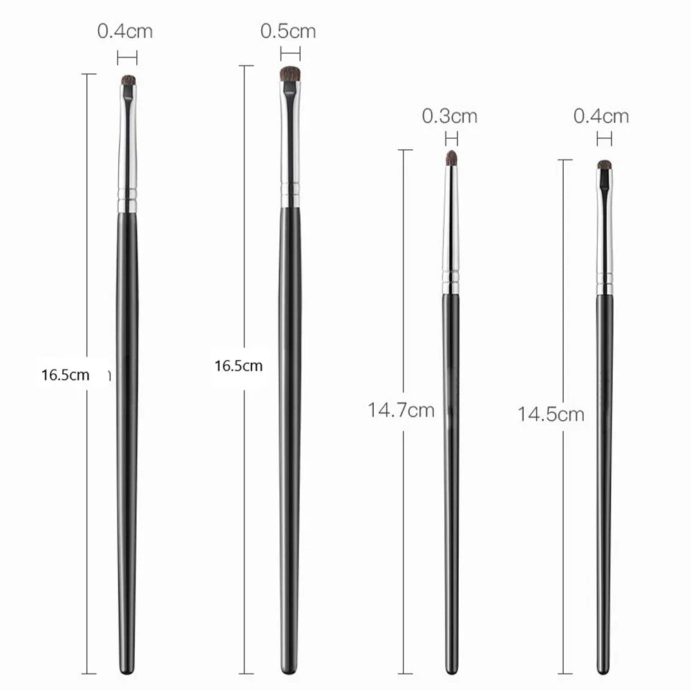 1/4Pcs Flat Eyes Makeup Brushes