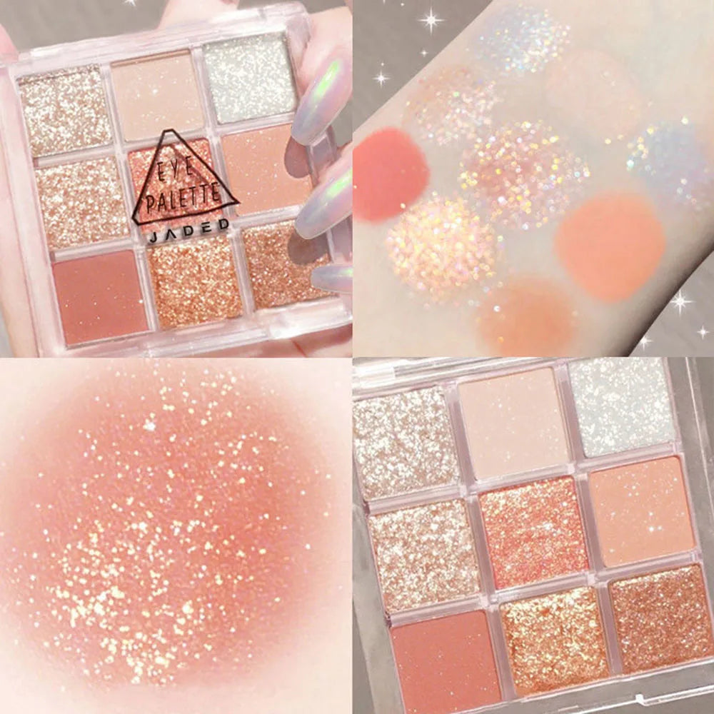 New Nine-Color Eyeshadow Palette