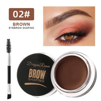 Matte Brown Eyebrow Cream – Natural Tint for Defined Brows