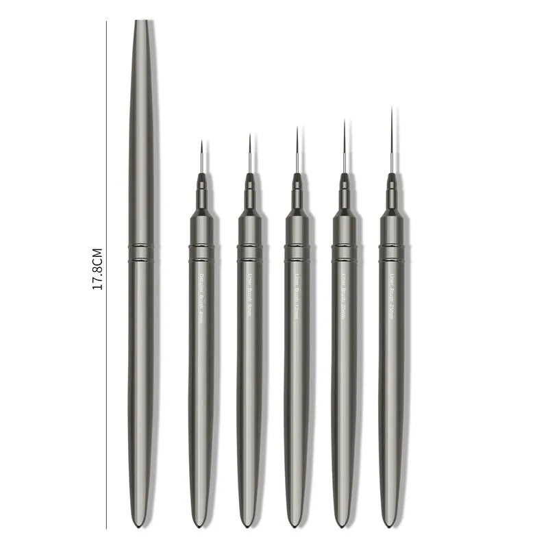 Professional Nail Liner Brush Set
