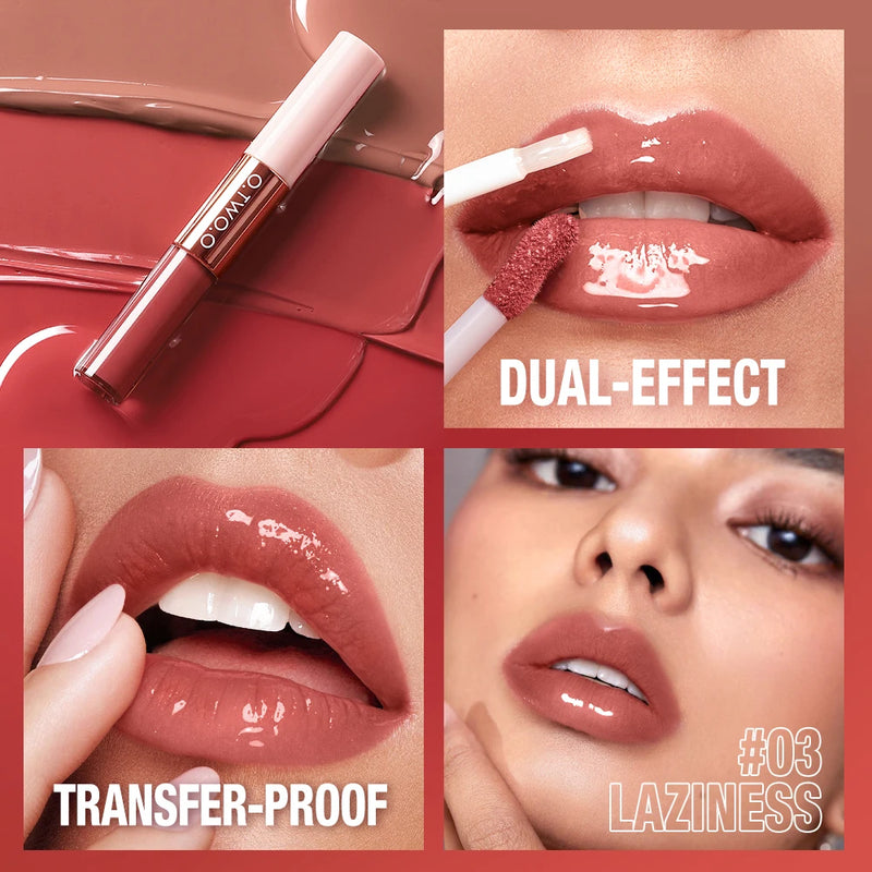 Lip Gloss Tint Plumper Long Lasting Waterproof Lipstick
