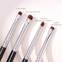 1/4Pcs Flat Eyes Makeup Brushes
