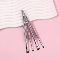 4PCS Liquid Eyeliner & Eyebrow Brush Set