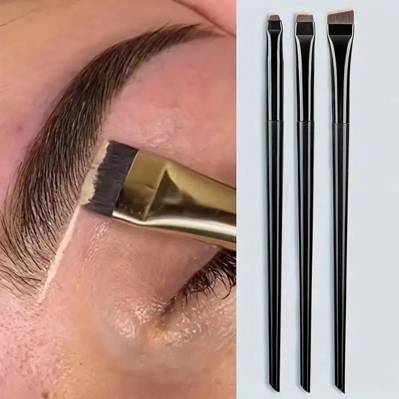 3-Piece Eyeliner & Eyebrow Brushes Set