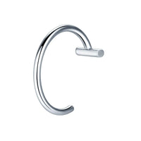 1Pc Stainless Steel Fake Mouth Ring