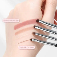 1/4Pcs Flat Eyes Makeup Brushes