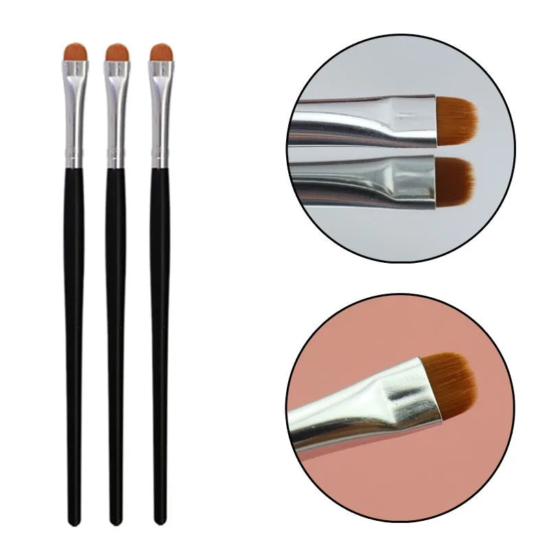 Flat Eyebrow Brush – Ultra-Thin Eyeliner & Brow