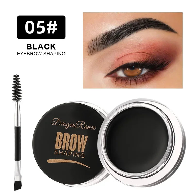 Matte Brown Eyebrow Cream – Natural Tint for Defined Brows