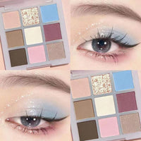 New Nine-Color Eyeshadow Palette