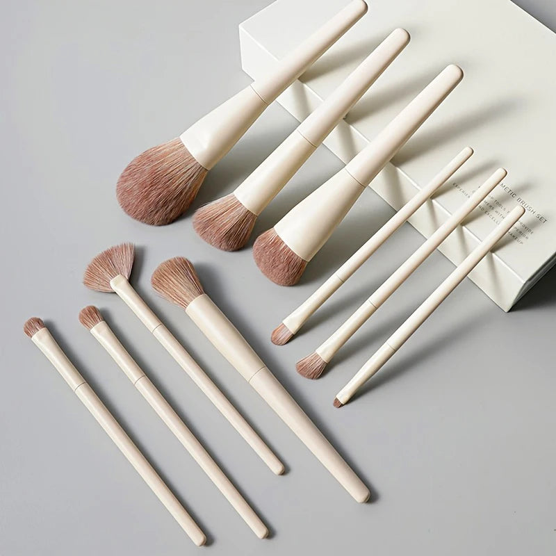 13PCS Makeup Brush Set – Soft & Professional Cosmetic Brushes with Storage Bag