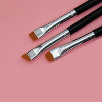 Flat Eyebrow Brush – Ultra-Thin Eyeliner & Brow