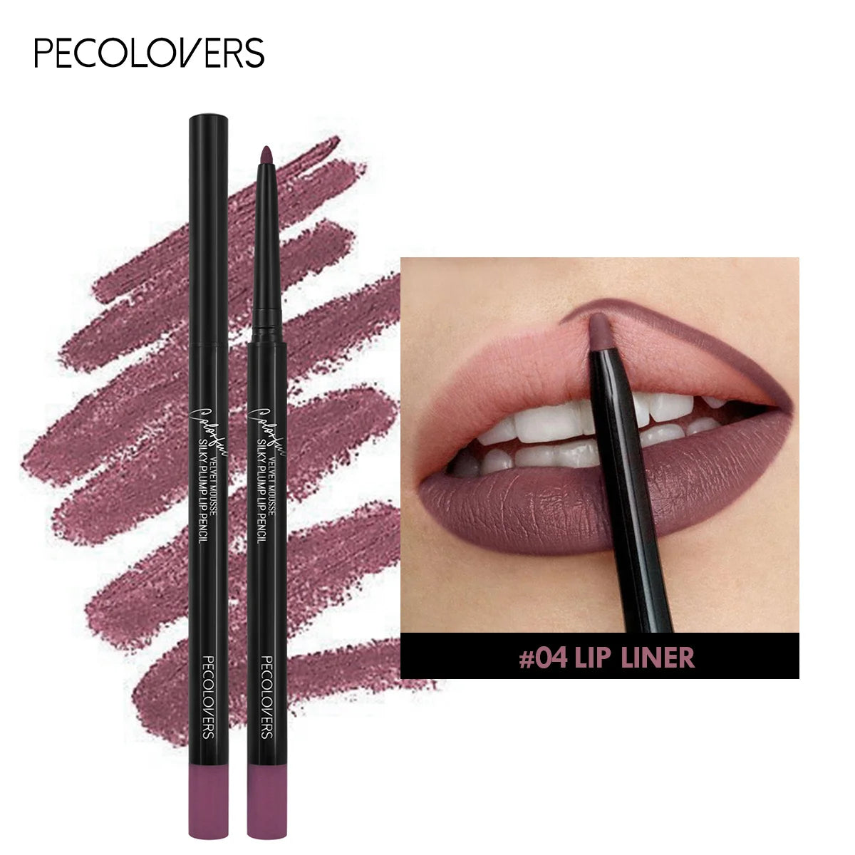 Waterproof Matte Lipliner Pencil – Long-Lasting, Non-Stick & Moisturizing Lip Contour