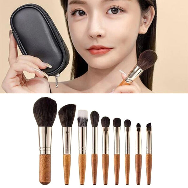mini travel makeup brush set | Shopsglam