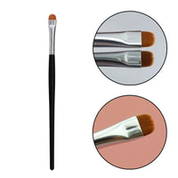 Flat Eyebrow Brush – Ultra-Thin Eyeliner & Brow