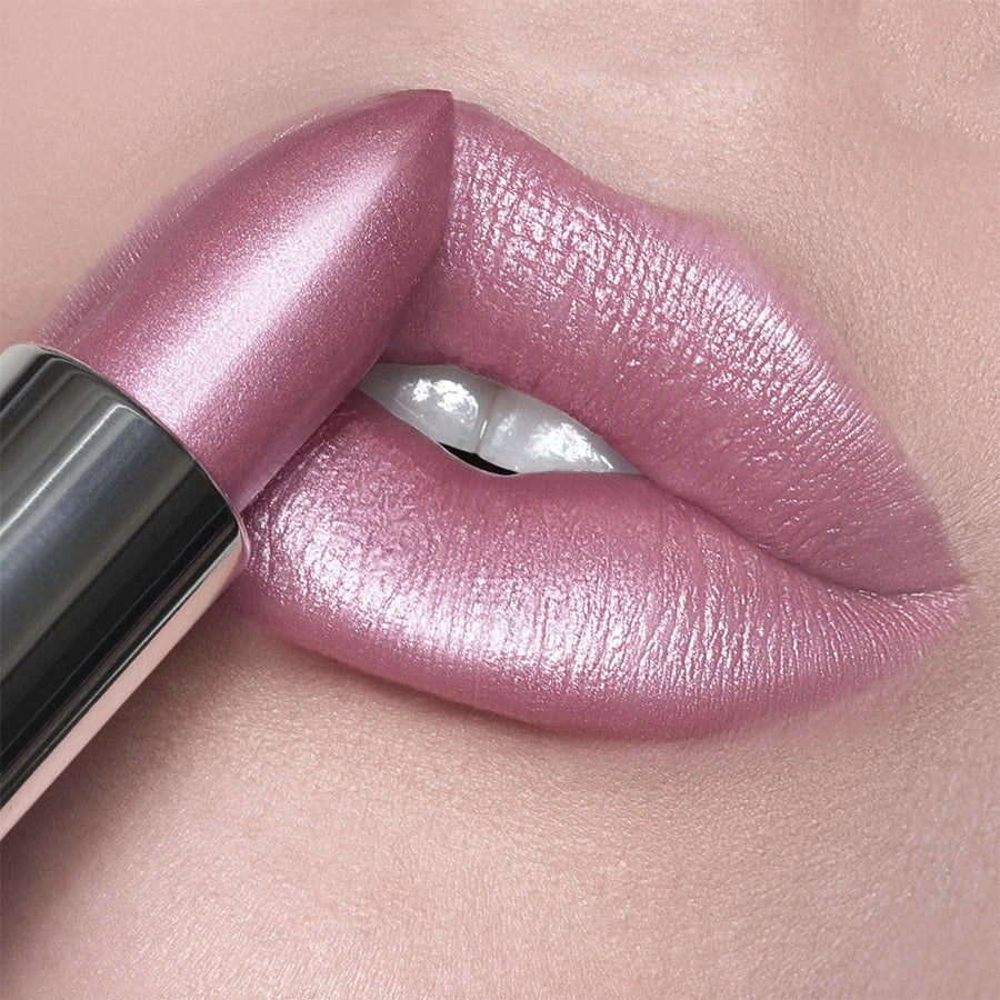 21-Color Bold & Intense Glitter Metallic Lipstick