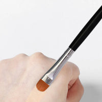 Flat Eyebrow Brush – Ultra-Thin Eyeliner & Brow