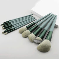 13PCS Makeup Brush Set – Soft & Professional Cosmetic Brushes with Storage Bag