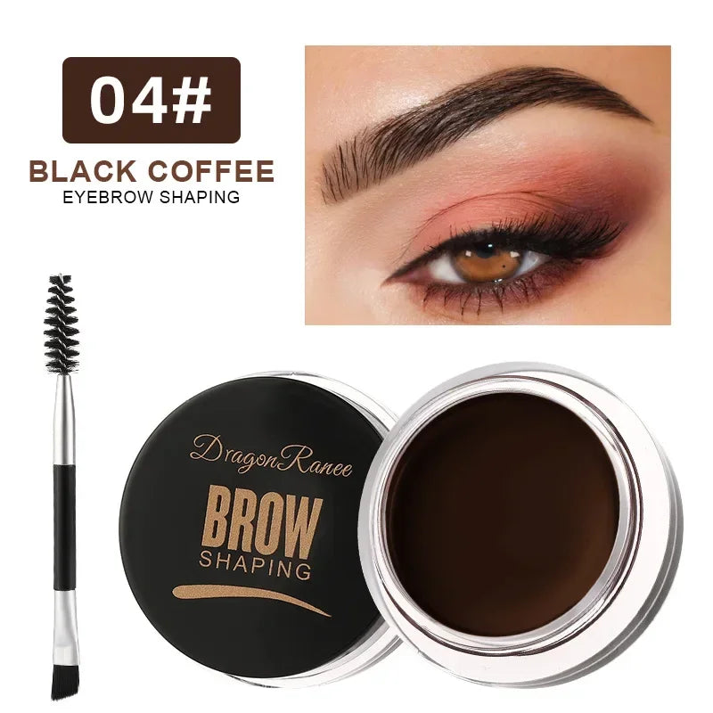 Matte Brown Eyebrow Cream – Natural Tint for Defined Brows