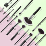 mushroom makeup brush set | Shopsglam