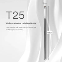 1/4Pcs Flat Eyes Makeup Brushes