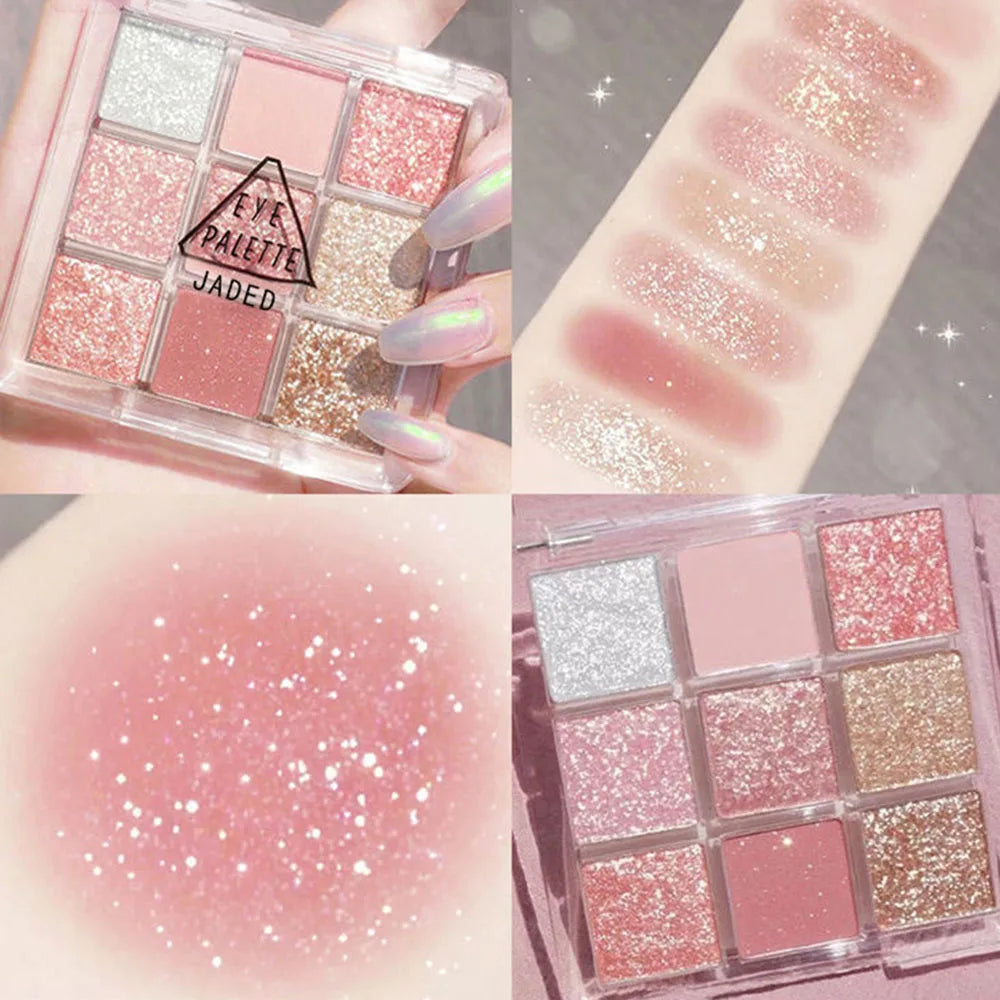 New Nine-Color Eyeshadow Palette