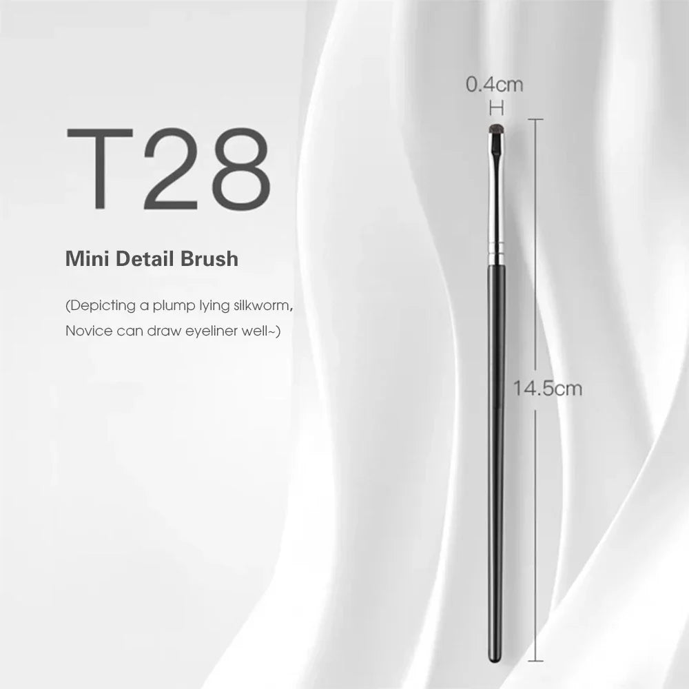 1/4Pcs Flat Eyes Makeup Brushes