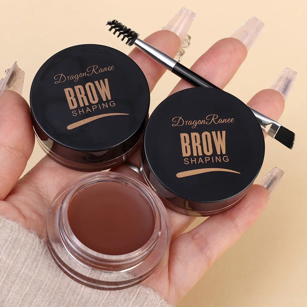 Matte Brown Eyebrow Cream – Natural Tint for Defined Brows