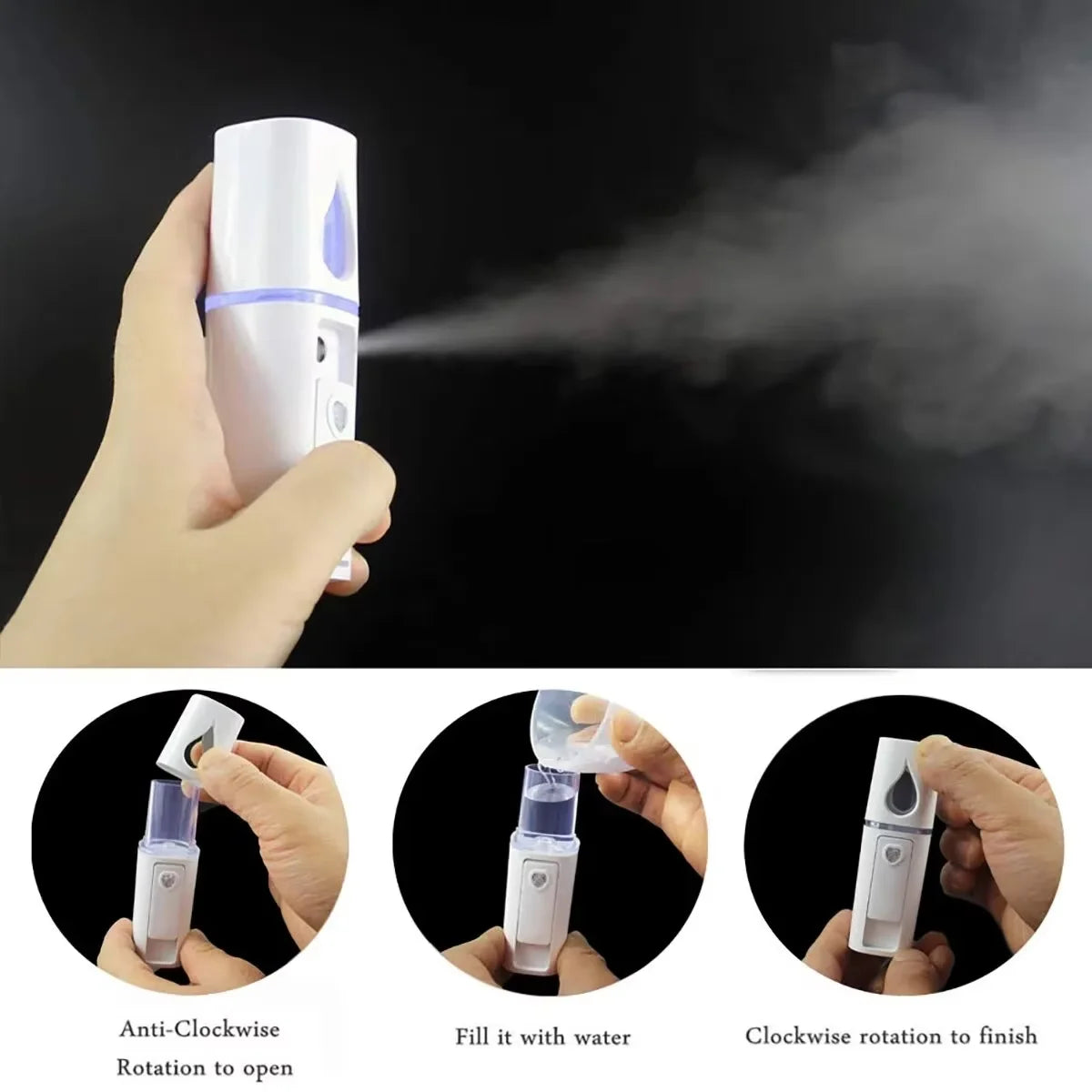 Hydrating Face Steamer & Air Humidifier