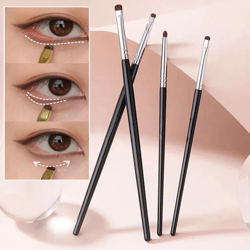 1/4Pcs Flat Eyes Makeup Brushes