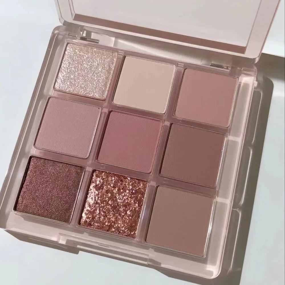 New Nine-Color Eyeshadow Palette