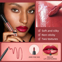 3-Piece Matte Liquid Lipstick & Lip Liner Se