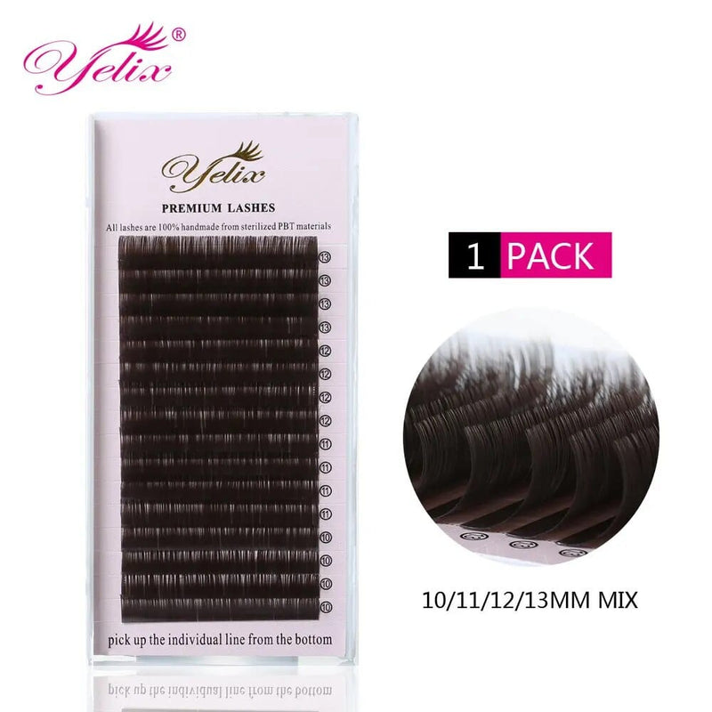 Brown False Eyelashes