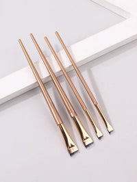 4PCS Liquid Eyeliner & Eyebrow Brush Set