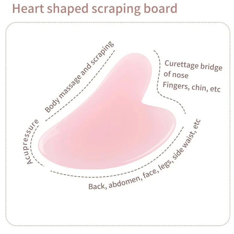 Roller & Gua Sha Facial Massage Set