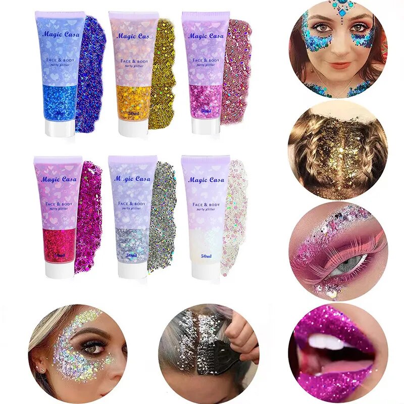 Glitter Body Gel