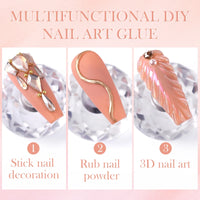 Transparent Nail Art Sticky