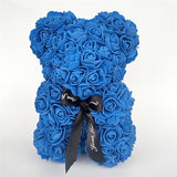 blue rose teddy bear | shopsglam