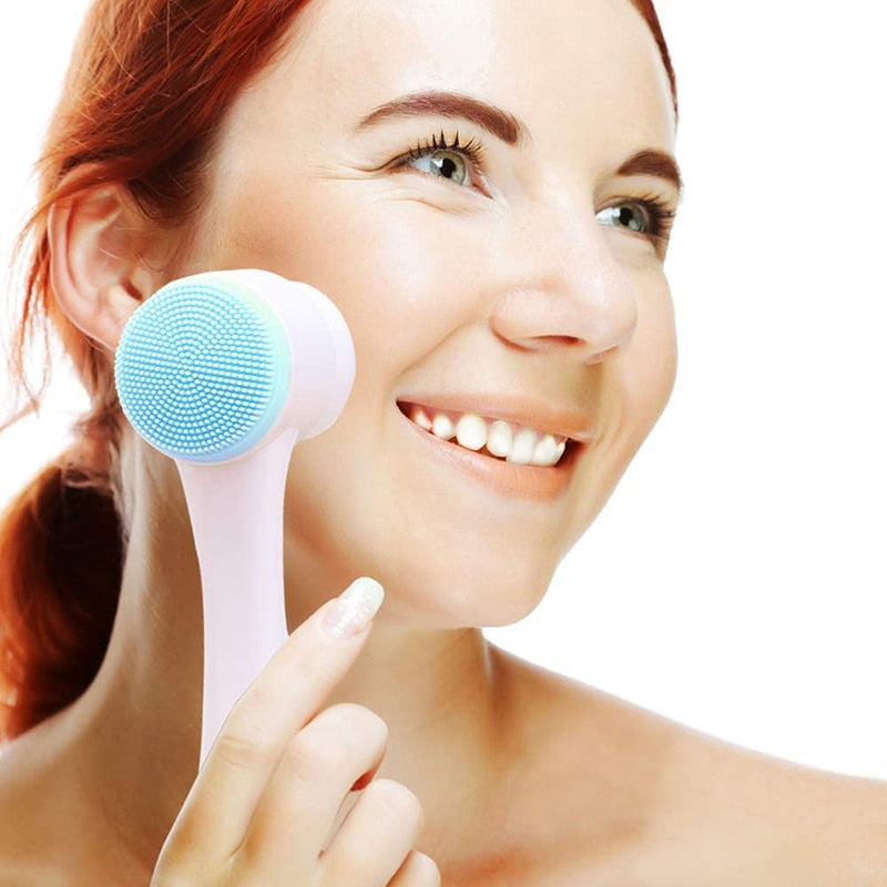 silicone brush face cleanse | shopsglam