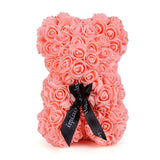 flower teddy bear real roses | shopsglam